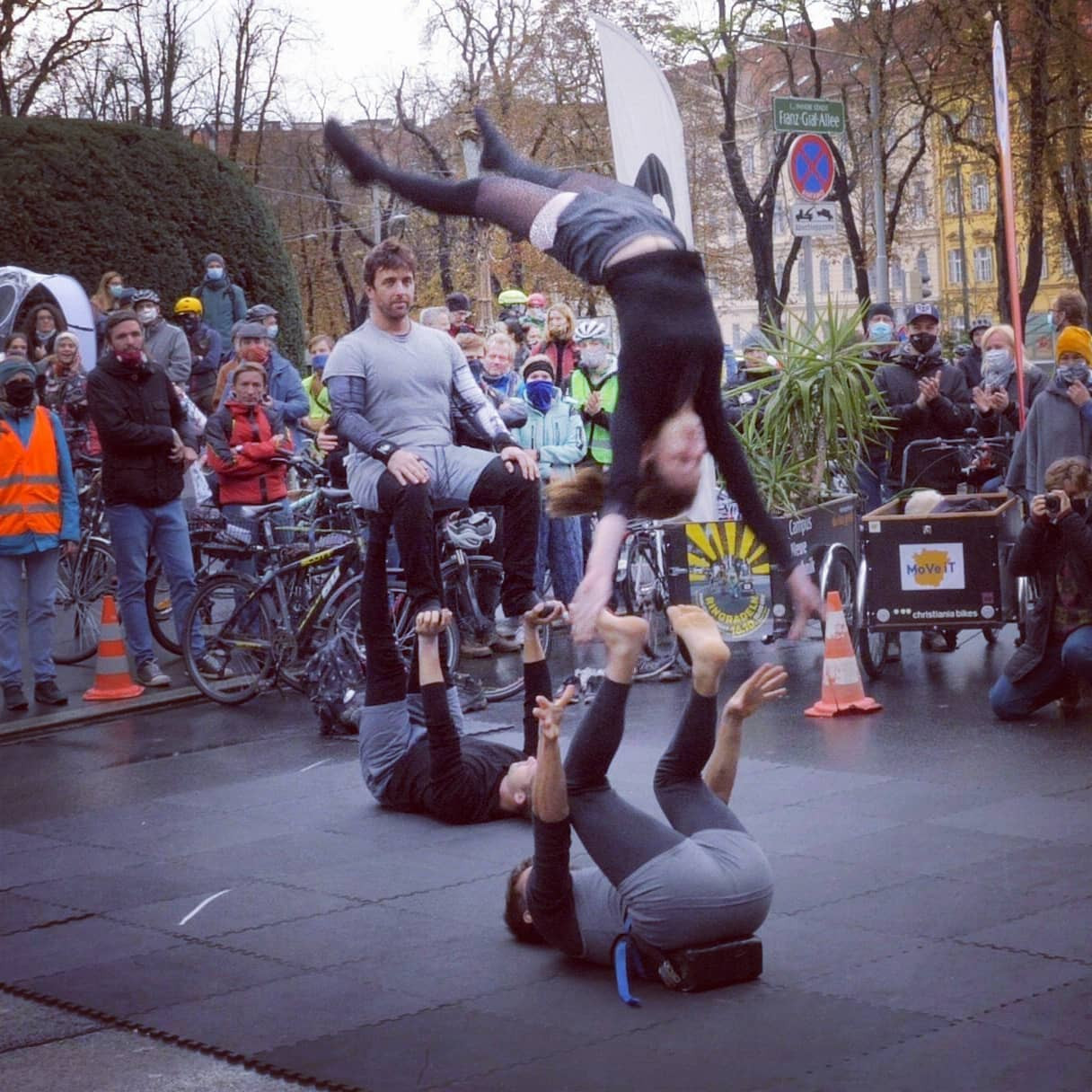Uwe and Jasmina Acro Dance at the Urban Acro Festival in Zürich